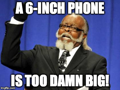 meme - too damn big